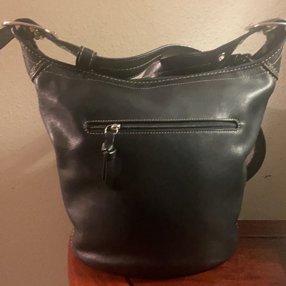 Coach Leather Bucket Bag - Picture 4 of 11